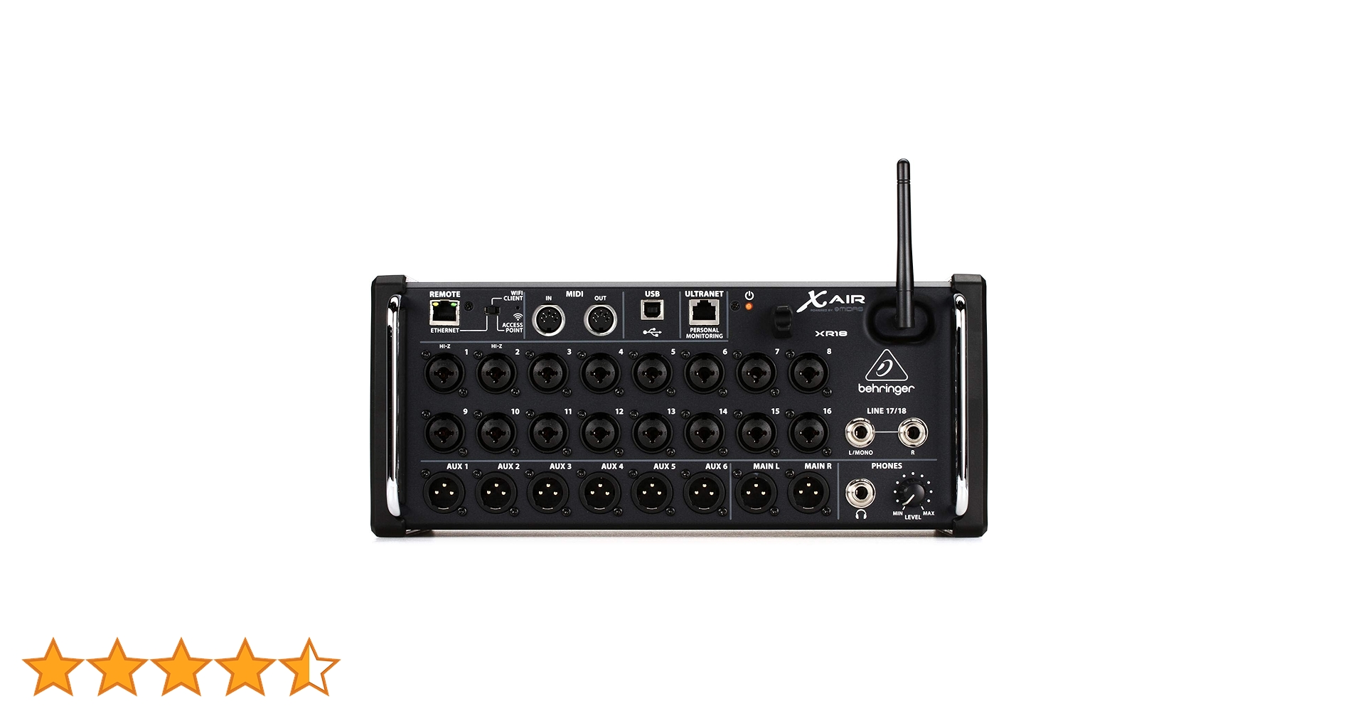 Behringer XR18 デジタルミキサー Amazon | Behringer デジタルミキサー 18チャンネル MIDASマイク